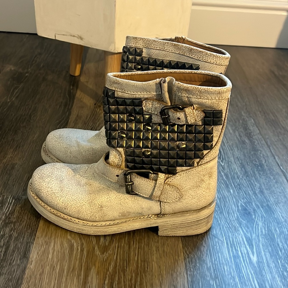 ASH white boots